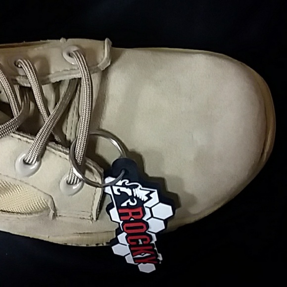 💞Offers Welcome!💞Rocky Boots- MilitaryTraining Men's C4T Desert Tan - Picture 5 of 8